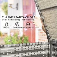 Outsunny Cutie de Depozitare in Aer Liber cu Captuseala(m-6)