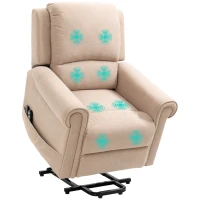 Homcom Scaun Electric cu Ridicare & Inclinare pentru Varstnici – Telecomanda Inclusa(m-12)