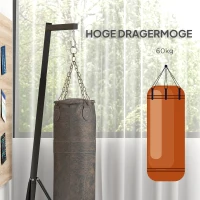 SPORTNOW Set van 2 kunstmatige buxusbomen, 2 buxusbomen, voor buiten, 17 cm x 17 cm x 60 cm, groen + bruin + zwart(m-7)