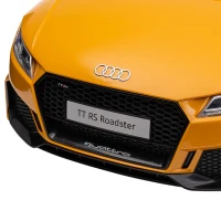 HOMCOM Kinder-Elektroauto, max. 3 km/h, mit Fernbedienung, Sicherheitsgurt, MP3-Anschluss, 3–5 Jahre, Gelb(m-9)