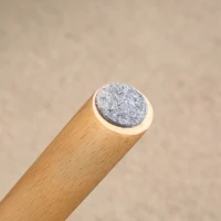 HOMCOM Moderner Fußhocker mit Fleece-Bezug und Holzbeinen, gepolstert, für Wohnzimmer, Schlafzimmer, Flur, Braun(m-9)