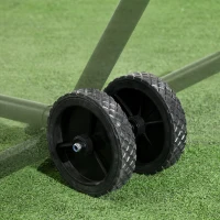 Outsunny Hängemattenrad-Kit für Hängemattenständer, 20 cm x 18 cm x 18 cm, Schwarz(m-9)