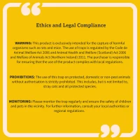 Outsunny Metal Rat Trap with Single Door, for Small Animals, Dark Green(m-7)