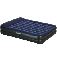 Outsunny King-Size Air Bed, with Built-in Electric Pump and Carry Bag(m-9)
