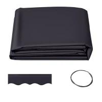 Outsunny Pânză de Schimb pentru Copertină Retractabilă Anti UV 30+, 3.47x2.9 m, Gri(m-1)
