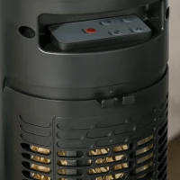 HOMCOM Klimatyzator Wieżowy z 4 Trybami, 3 Prędkościami, Timerem, Plastikowy(m-10)