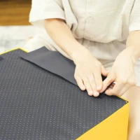 HOMCOM Juego de 4 Bloques Psicomotricidad para Niños Juguete para Aprendizaje para Escalar y Gatear Multicolor(m-9)