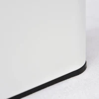 HOMCOM Pattumiera a Pedale da 5L, Secchio Interno Rimovibile e Corpo in Metallo, Pattumiera Cucina e Bagno, 29.2x14x32cm, Bianco(m-9)