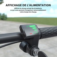 HOMCOM Tottinette électrique pliable 150W pour enfant de 7 à 14 ans hauteur guidon 14 Km/h max. noir(m-6)