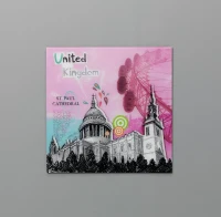 STONES Imprimeu pe sticlă (70 x 70 cm) 1cm X 70cm H. 70cm(m-1)