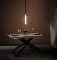 STONES Lampă suspendată LED70cm X 70cm H. 150cm(m-3)