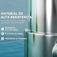 Outsunny Bomba Sumergible de 1100 W para Aguas Sucias con Caudal de 18.000 l/h y Control Automático Mediante Flotador(m-5)