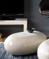 STONES Masă de cafea (50 x 75 x 27h) 75cm X 50cm H. 27cm(m-2)