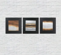 STONES Ulei pe pânză (80 x 80 cm) 4cm X 80cm H. 80cm(m-1)