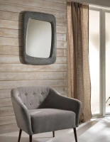 STONES Oglindă de perete (90 x 65 cm)H. 3.5cm(m-2)