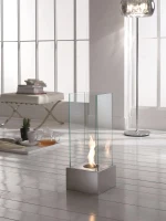 STONES Șeminee cu bioetanol 25cm X 25cm H. 65cm(m-2)