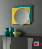 STONES Oglindă de perete (70 x 57 cm) H. 2cm(m-2)