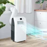 HOMCOM 12,000 BTU Three Mode Portable Air Conditioner - White(m-9)