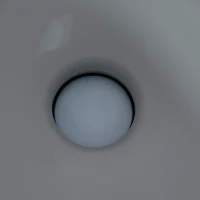 HOMCOM Campingtoilet, 20 L Mobiel WC, Campingtoilet met spoel- en afvoertank, 35,5 x 41 x 42,5 cm, plastic, grijs(m-9)