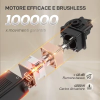 HOMCOM Poltrona Reclinabile Elettrica con Telecomando e Poggiapiedi, in Tessuto Effetto Velluto, 80x83x104 cm, Marrone(m-4)