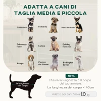 PawHut Divano per Cani Taglia Piccola e Media con Cuscino, in Tessuto Effetto Velluto e Legno, 79x56x35 cm, Verde Scuro(m-4)