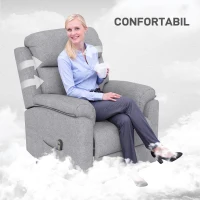 Homcom Fotoliu Ridicare Persoane cu Suport Picioare & Telecomanda(m-6)