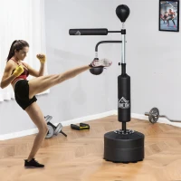 HOMCOM Sac Box de Podea 3 in 1, Inaltime Reglabila 160-230cm(m-8)