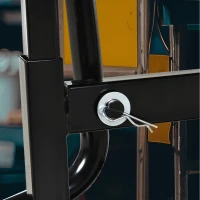 DURHAND HOMCOM Suporte Universal de Moto com Macaco Hidráulico Suporte de Oficina para Elevador de Motociclos Moto Todo Terreno Preto(m-4)