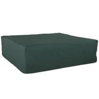 Outsunny Housse de Protection Salon de Jardin bâche étanche dim. 2,3L x 2,3l x 0,7H m Polyester PVC Haute densité Vert(m-11)