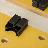 DURHAND Bancada Dobrável Bancada de Fixação com 4 Grampos Mesa de Trabalho Carga 100 Kg 62,5x60,5x78,5 cm Cinza(m-5)