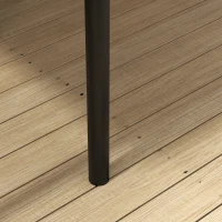 Outsunny Toldo de Substituição para Pavilhão de Jardim de Tecido de Poliéster de Alta densidade 180 g/㎡ Anti UV 3x4 m(m-5)