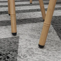 Outsunny Conjunto de Sofá de Jardim 5 Peças 4 Pessoas Sofá de 2 Lugares 2 Mesas de Centro e 2 Cadeirões Almofadas Estrutura de Aço(m-5)