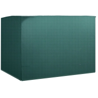 Outsunny Copertura per mobili da giardino 215cm x 155cm x 150cm Verde