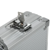 Sportnow Maleta de Poker Coffret de Poker Completo com Fechadura com 300 Fichas 2 Baralhos de Cartas 3 Botões 1 Tapete de Feltro(m-5)