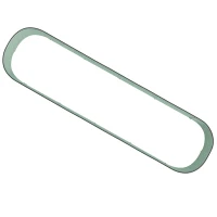 Outsunny Jardineira Elevada Canteiro de Jardim em Aço Modular para Vegetais Plantas Flores 240x62x30 cm(m-5)