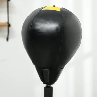 Sportnow Saco de Pancadas Suporte Ajustável em Altura 145-180 cm Base Recheável Preto(m-4)