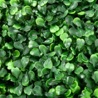 HOMCOM Conjunto de 2 Plantas Falsas Esfera de Buxo Ø50 cm decoração para Interior e Exterior Verde(m-4)