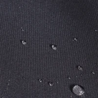 Outsunny Ombrellone da Giardino Rotondo con Palo in Legno, Ø2,5 m, Nero(m-6)