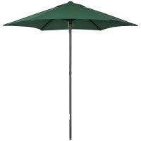 Umbrelă de Grădină, Înclinabilă, Ø196x204 cm, Verde