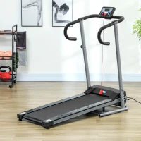 Tapis de course Fitness électrique pliable - Aosom.fr x FFHandball - 1 à 10 Km/h écran multifonctions - puissance 500 W(m-9)