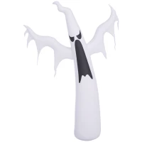 HOMCOM 6FT 1.8m LED Halloween Inflatable Decoration Floating Ghost Scary Party Outdoors Yard Lawn(m-10)