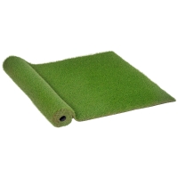 Outsunny Césped Artificial 3x1 m con Altura de Hierba 25mm Rollo de Hierba Sintética de Exterior para Jardín y Terraza