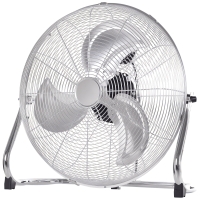 Ventilateur Bureau Ø51cm 100W Métal Gris