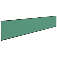 Outsunny Paravan Gard, Paravan cu Rezistență la Vânt, Plasă de Umbrire pentru Grădină cu Ochiuri de Alama, 15x2 m, Verde(m-11)