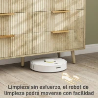 HOMCOM Cómoda de 6 Cajones con Diseño Estriado y Cajonera para Salón Pasillo 62x35x105 cm Roble(m-5)