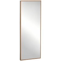 HOMCOM Wandspiegel, hoch, Kiefernholzrahmen, 45L x 125H x 4,8T cm