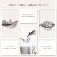 PawHut kattenligbed 41cm x 28cm x 21cm(m-7)