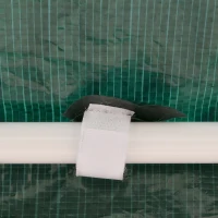 Outsunny Tonnelle de Jardin 3x3 m Portable avec Couverture Anti UV, Vert(m-4)