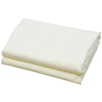 Outsunny Voile d'Ombrage Triangulaire 6x6x6m, Voile en Polyester Protection UV, Blanc Crème(m-3)