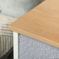 HOMCOM Commode Moderne avec 9 Tiroirs en Tissu et Design Élégant pour Chambre Salon ou Entrée 100x30x99 cm Gris(m-4)